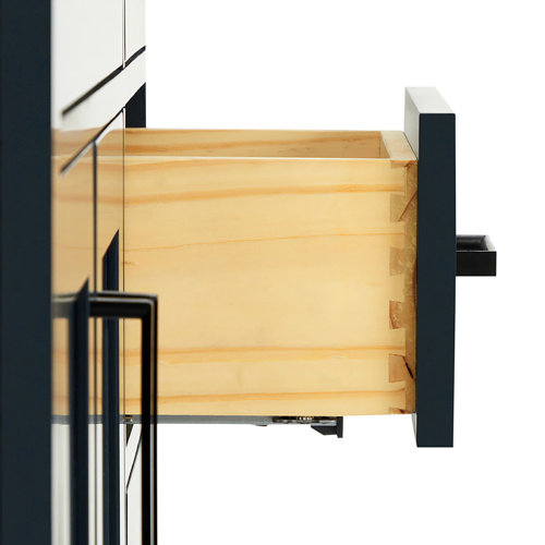 Wildon Home® Penrith 43'' Single Bathroom Vanity with White Quartz Top